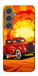 Чехол itsPrint Retro comics car для Samsung Galaxy S24+