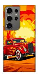 Чехол itsPrint Retro comics car для Samsung Galaxy S24 Ultra
