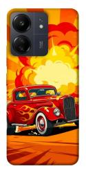 Чехол itsPrint Retro comics car для Xiaomi Redmi 13C