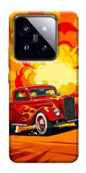 Чехол itsPrint Retro comics car для Xiaomi 14 Pro