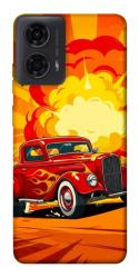 Чехол itsPrint Retro comics car для Motorola Moto G24