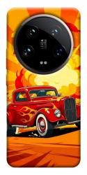 Чехол itsPrint Retro comics car для Xiaomi 14 Ultra