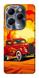 Чехол itsPrint Retro comics car для Infinix Hot 40