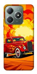Чехол itsPrint Retro comics car для Realme C61 4G