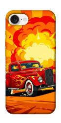 Чехол itsPrint Retro comics car для Apple iPhone 16e (6.1")