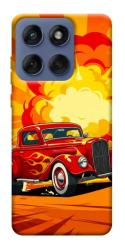 Чехол itsPrint Retro comics car для Motorola Edge 60 Fusion