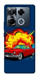 Чехол itsPrint Retro explosion для Infinix Note 40 Pro 4G