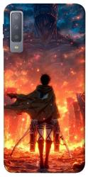 Чехол itsPrint Attack on titan eren для Samsung A750 Galaxy A7 (2018)