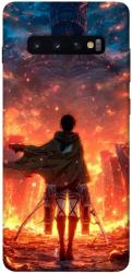 Чехол itsPrint Attack on titan eren для Samsung Galaxy S10+