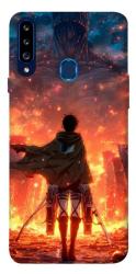 Чехол itsPrint Attack on titan eren для Samsung Galaxy A20s