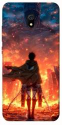Чехол itsPrint Attack on titan eren для Xiaomi Redmi 8a