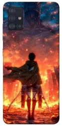 Чехол itsPrint Attack on titan eren для Samsung Galaxy A51