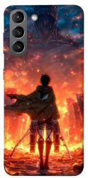 Чехол itsPrint Attack on titan eren для Samsung Galaxy S21