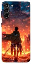 Чехол itsPrint Attack on titan eren для Samsung Galaxy S21+