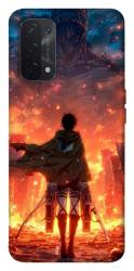 Чехол itsPrint Attack on titan eren для Oppo A54 4G