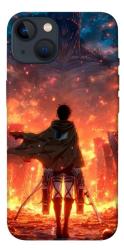 Чехол itsPrint Attack on titan eren для Apple iPhone 13 (6.1")