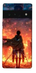 Чехол itsPrint Attack on titan eren для Google Pixel 6 Pro
