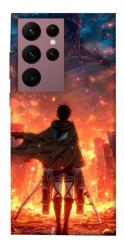 Чехол itsPrint Attack on titan eren для Samsung Galaxy S22 Ultra