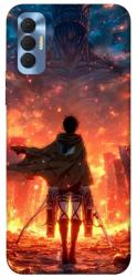 Чехол itsPrint Attack on titan eren для TECNO Spark 8P