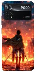 Чехол itsPrint Attack on titan eren для Xiaomi Poco X4 Pro 5G
