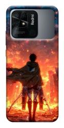 Чехол itsPrint Attack on titan eren для Xiaomi Redmi 10C