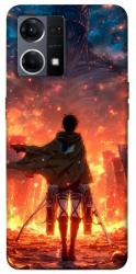 Чехол itsPrint Attack on titan eren для Oppo Reno 7 4G