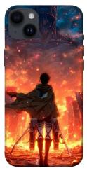 Чехол itsPrint Attack on titan eren для Apple iPhone 14 Plus (6.7")