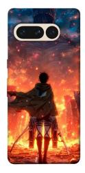 Чехол itsPrint Attack on titan eren для Google Pixel 7 Pro