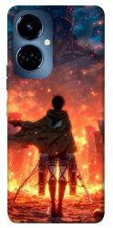 Чехол itsPrint Attack on titan eren для TECNO Camon 19 (CI6n) / 19 Pro (CI8n)