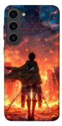 Чехол itsPrint Attack on titan eren для Samsung Galaxy S23