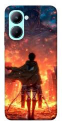 Чехол itsPrint Attack on titan eren для Realme C33