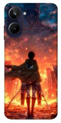 Чехол itsPrint Attack on titan eren для Realme 10 4G