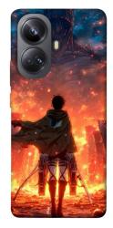Чехол itsPrint Attack on titan eren для Realme 10 Pro+