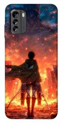 Чехол itsPrint Attack on titan eren для Nokia G60
