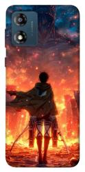 Чехол itsPrint Attack on titan eren для Motorola Moto E13