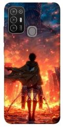 Чехол itsPrint Attack on titan eren для ZTE Blade A52