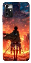 Чехол itsPrint Attack on titan eren для ZTE Blade A72