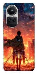 Чехол itsPrint Attack on titan eren для Oppo Reno 10