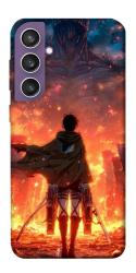 Чехол itsPrint Attack on titan eren для Samsung Galaxy S23 FE