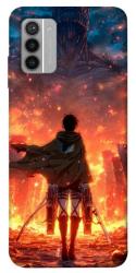 Чехол itsPrint Attack on titan eren для Nokia G42