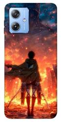 Чехол itsPrint Attack on titan eren для Motorola Moto G84