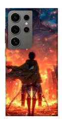 Чехол itsPrint Attack on titan eren для Samsung Galaxy S24 Ultra