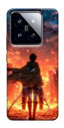 Чехол itsPrint Attack on titan eren для Xiaomi 14 Pro