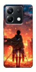 Чехол itsPrint Attack on titan eren для Xiaomi Poco X6