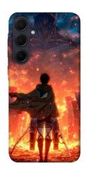 Чехол itsPrint Attack on titan eren для Samsung Galaxy A35