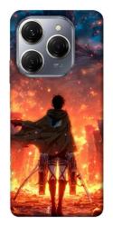 Чехол itsPrint Attack on titan eren для TECNO Spark 20 Pro