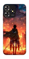 Чехол itsPrint Attack on titan eren для ZTE Blade A73 4G