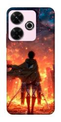 Чехол itsPrint Attack on titan eren для Xiaomi Redmi 13 4G / Poco M6 4G