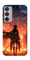 Чехол itsPrint Attack on titan eren для Samsung Galaxy M35 5G