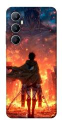 Чехол itsPrint Attack on titan eren для Realme C65 4G